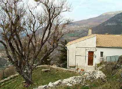 View from behind House